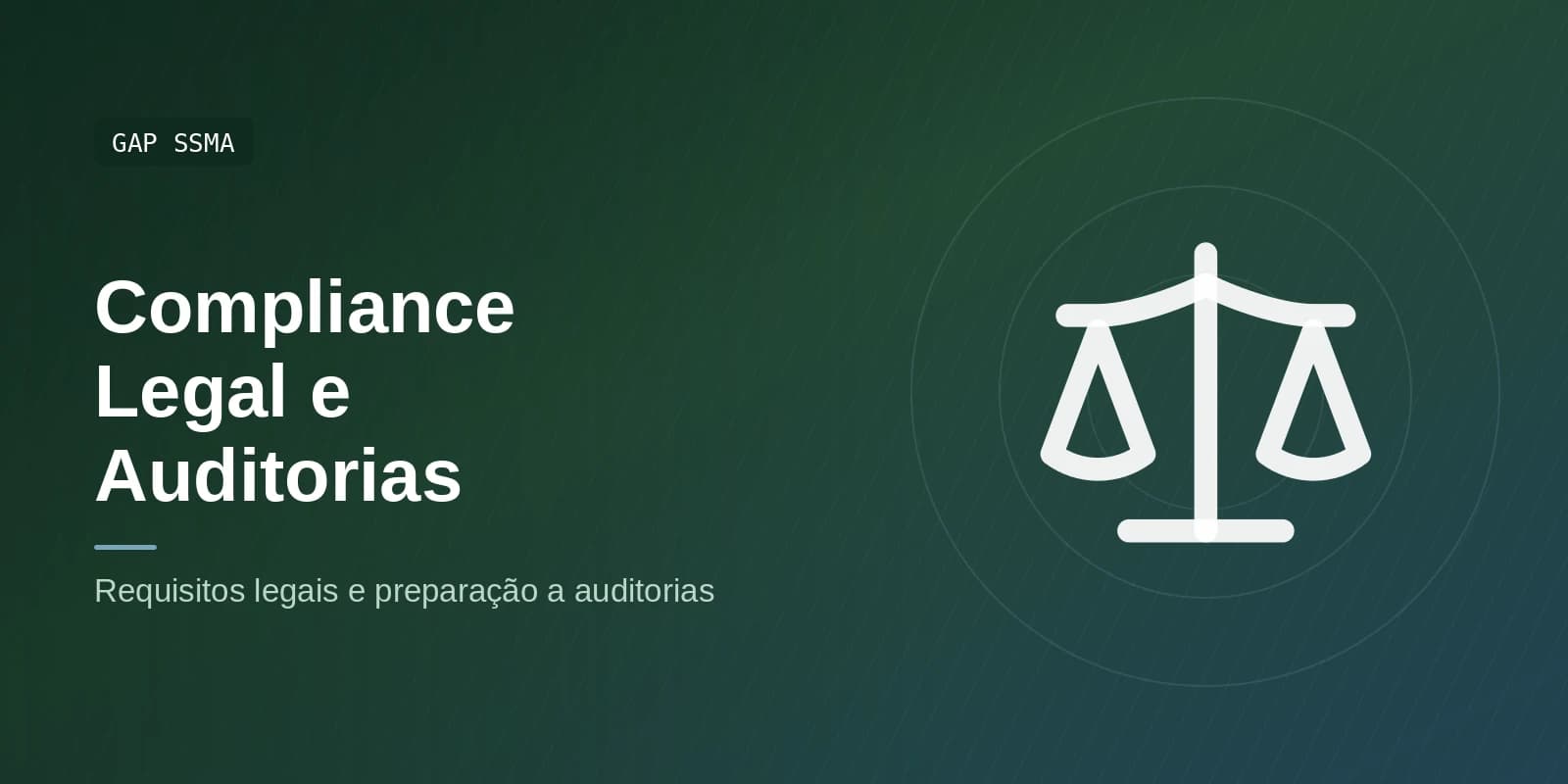 GAP SSMA — Compliance Legal e Auditorias