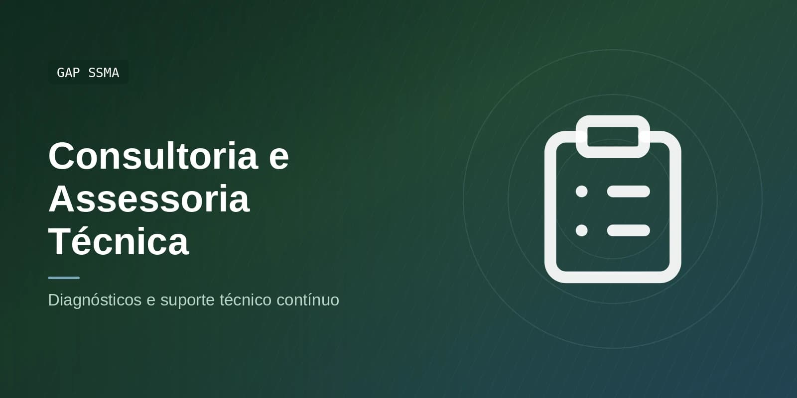 GAP SSMA — Consultoria e Assessoria Técnica