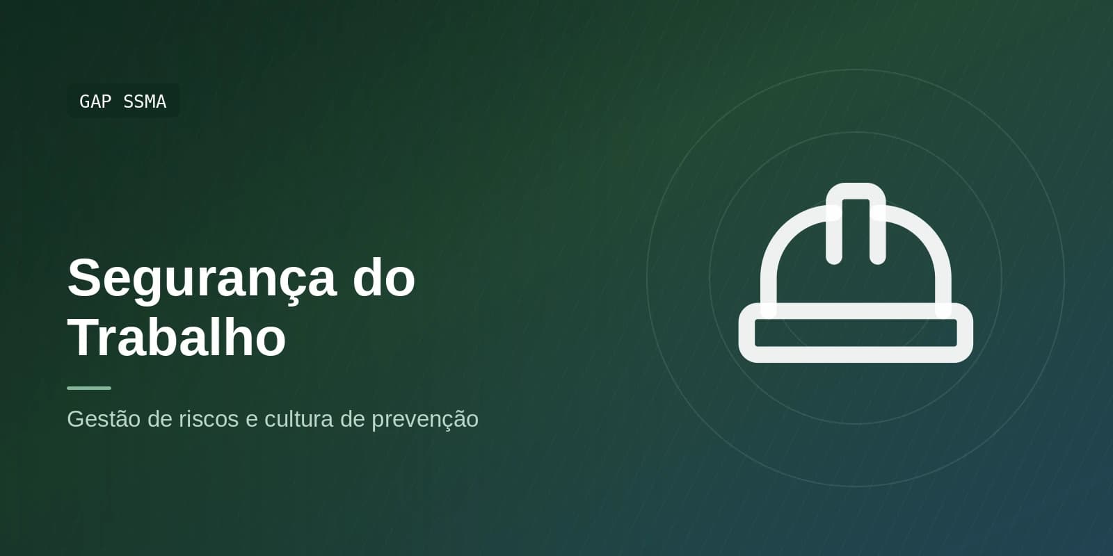 GAP SSMA — Segurança do Trabalho