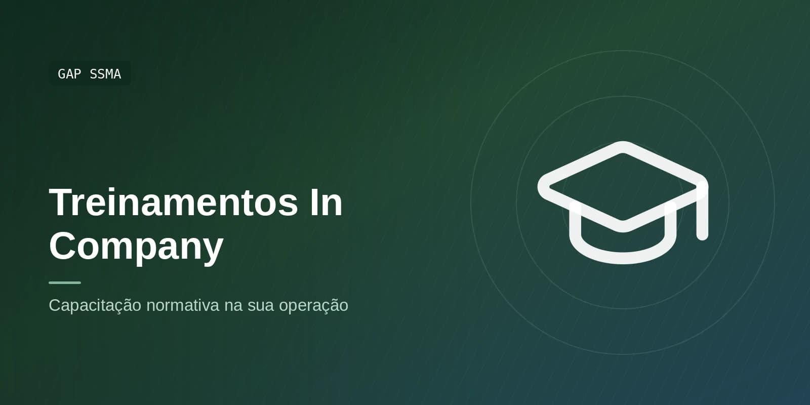 GAP SSMA — Treinamentos In Company