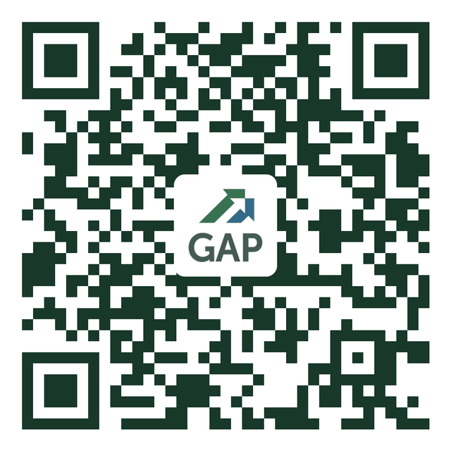 QR Code — vagas abertas da GAP no portal RH Gestor